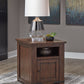 Budmore End Table with USB Ports & Outlets