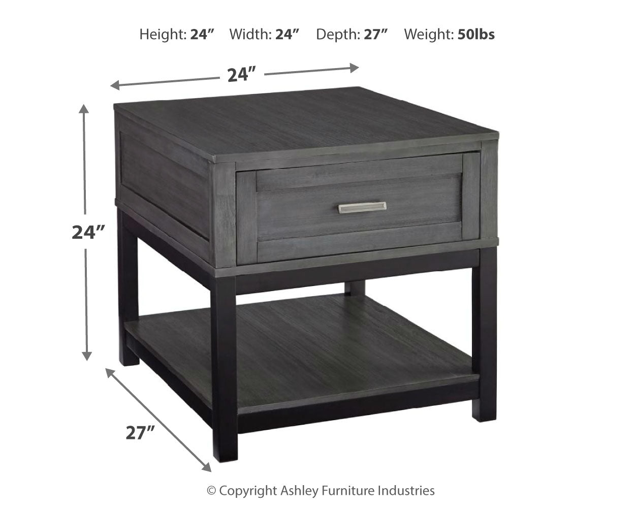 Caitbrook End Table