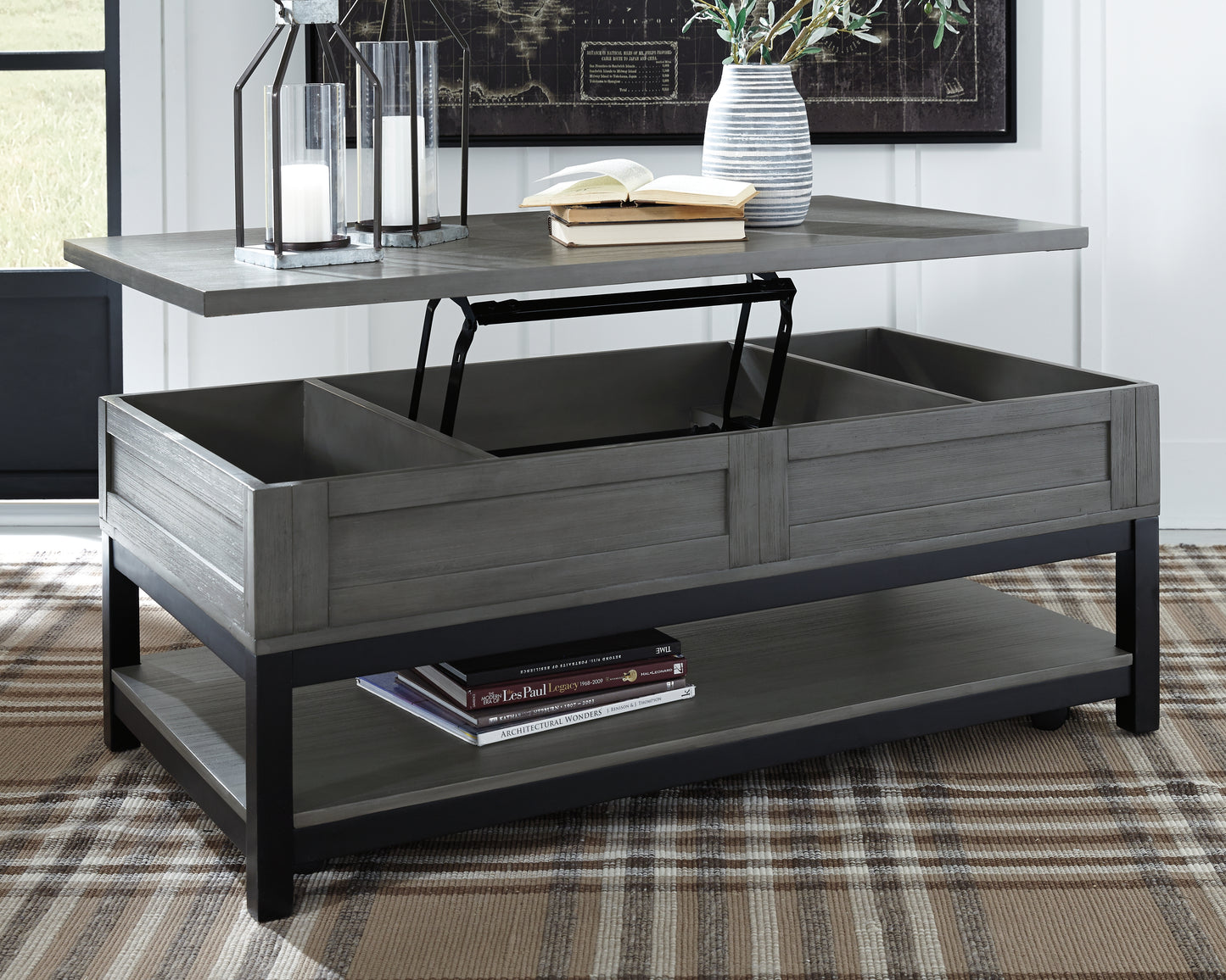 Caitbrook Coffee Table with Lift Top