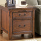 Woodboro Media End Table with Power Outlets