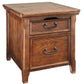 Woodboro Media End Table with Power Outlets