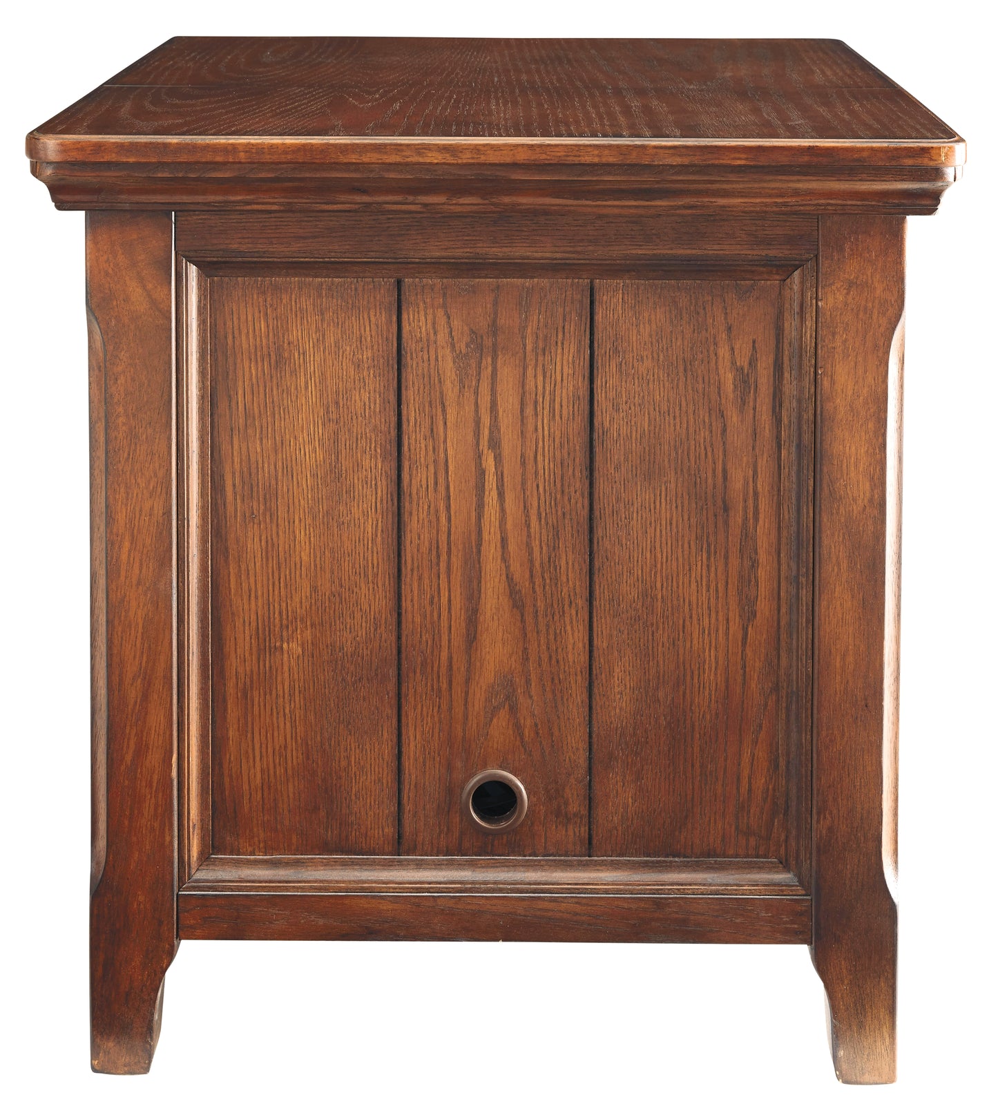 Woodboro Media End Table with Power Outlets
