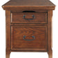 Woodboro Media End Table with Power Outlets