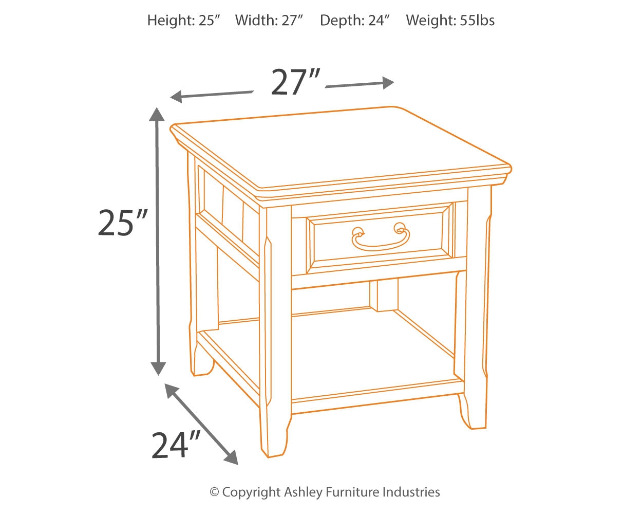 Woodboro End Table