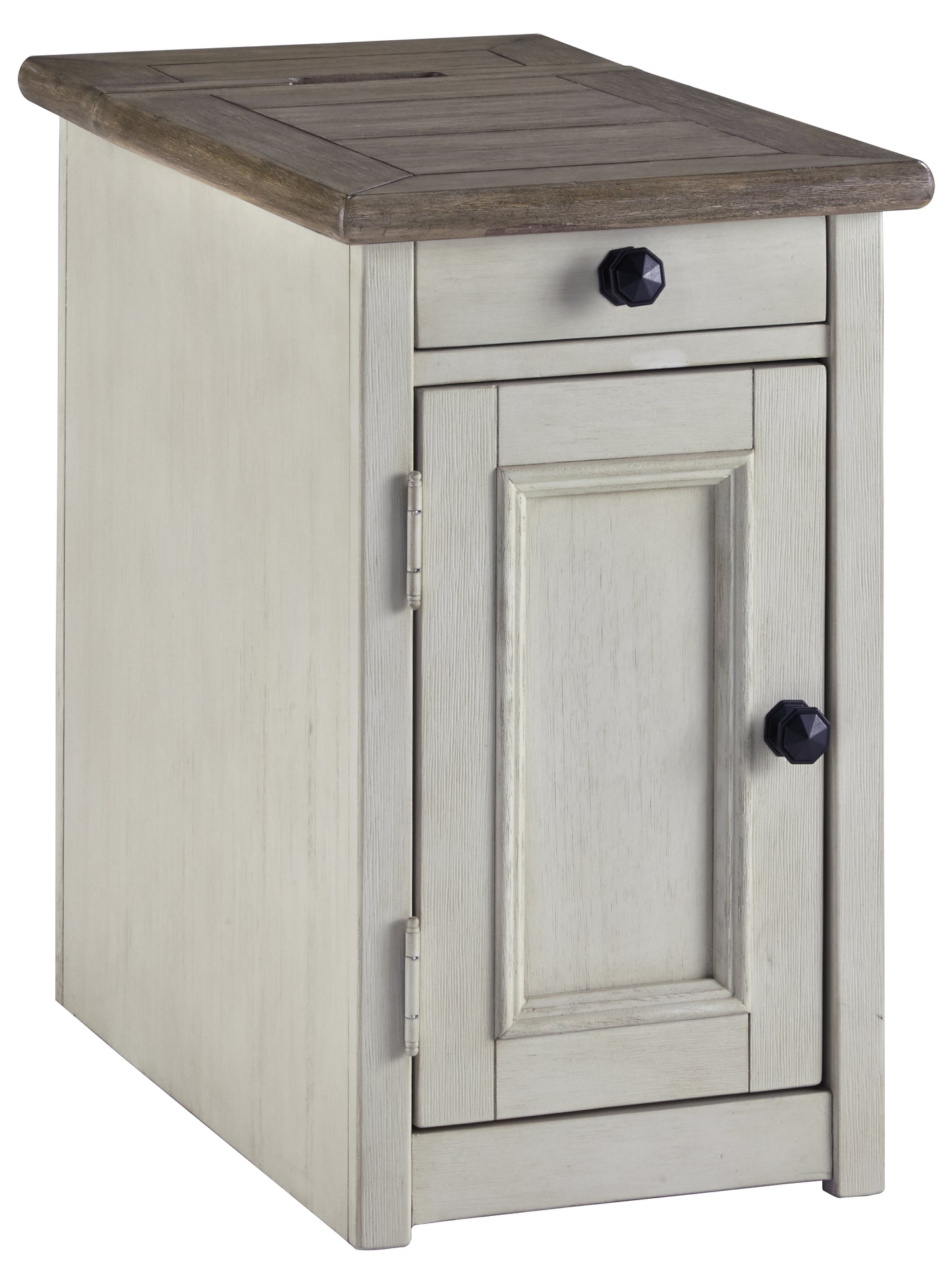 Bolanburg Chairside End Table with USB Ports & Outlets