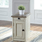 Bolanburg Chairside End Table with USB Ports & Outlets