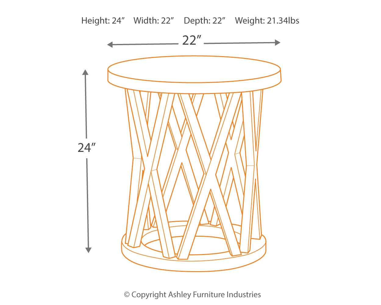 Sharzane End Table
