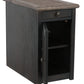 Tyler Creek Chairside End Table with USB Ports & Outlets