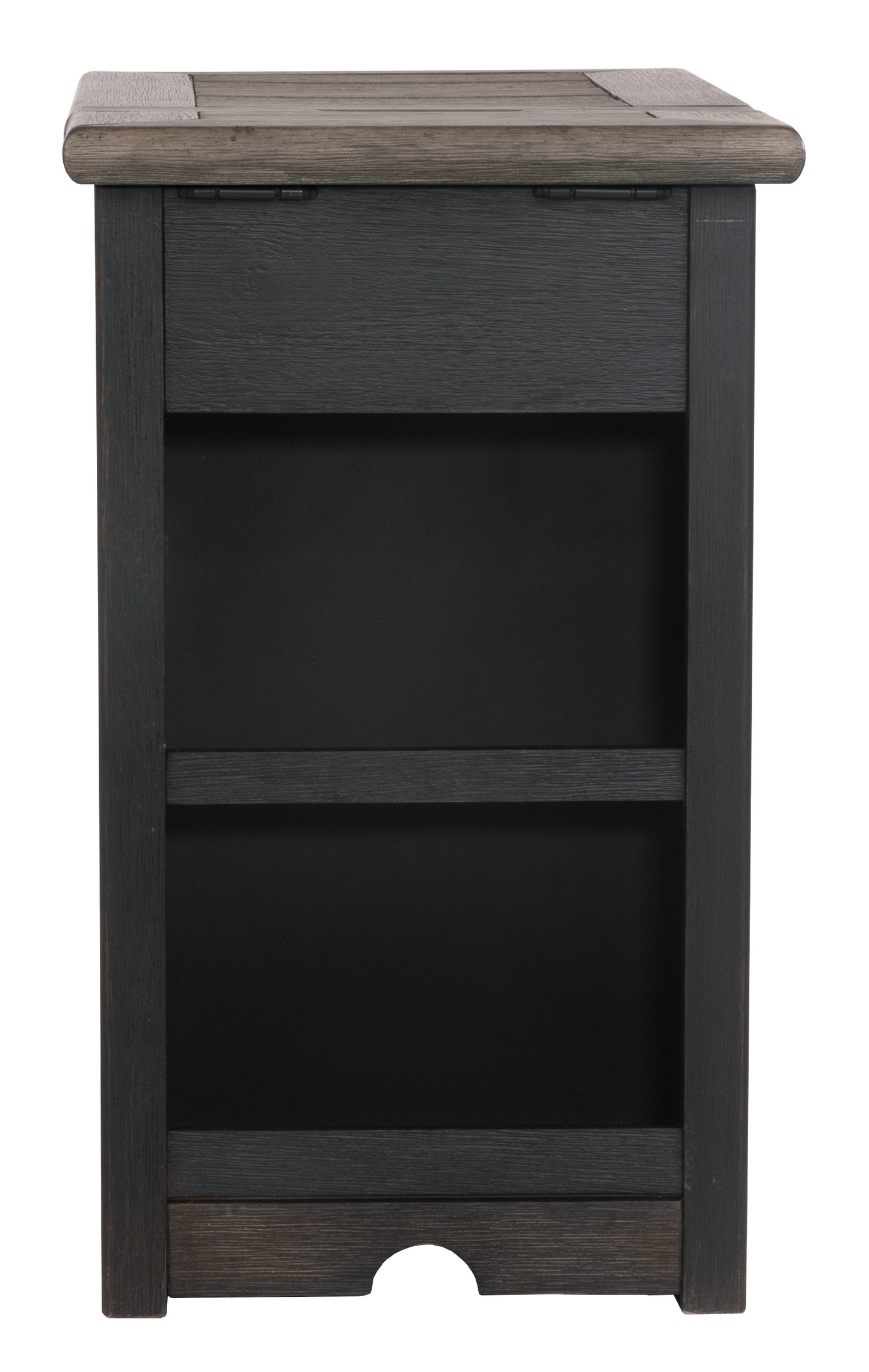 Tyler Creek Chairside End Table with USB Ports & Outlets