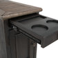 Tyler Creek Chairside End Table with USB Ports & Outlets