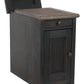 Tyler Creek Chairside End Table with USB Ports & Outlets