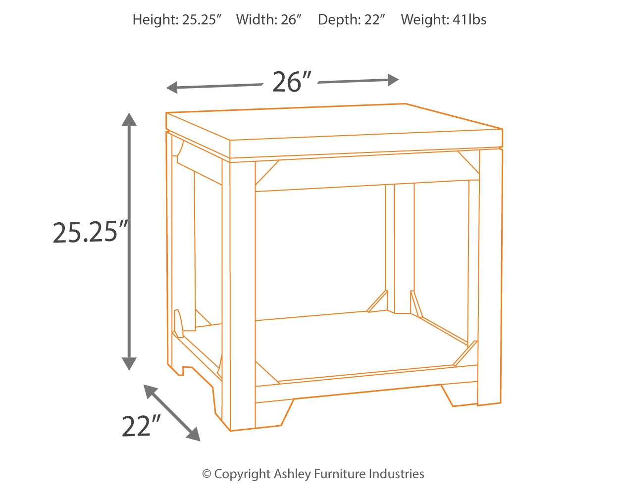 Rogness End Table