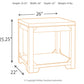 Rogness End Table