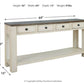 Bolanburg Sofa/Console Table