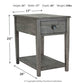 Borlofield End Table