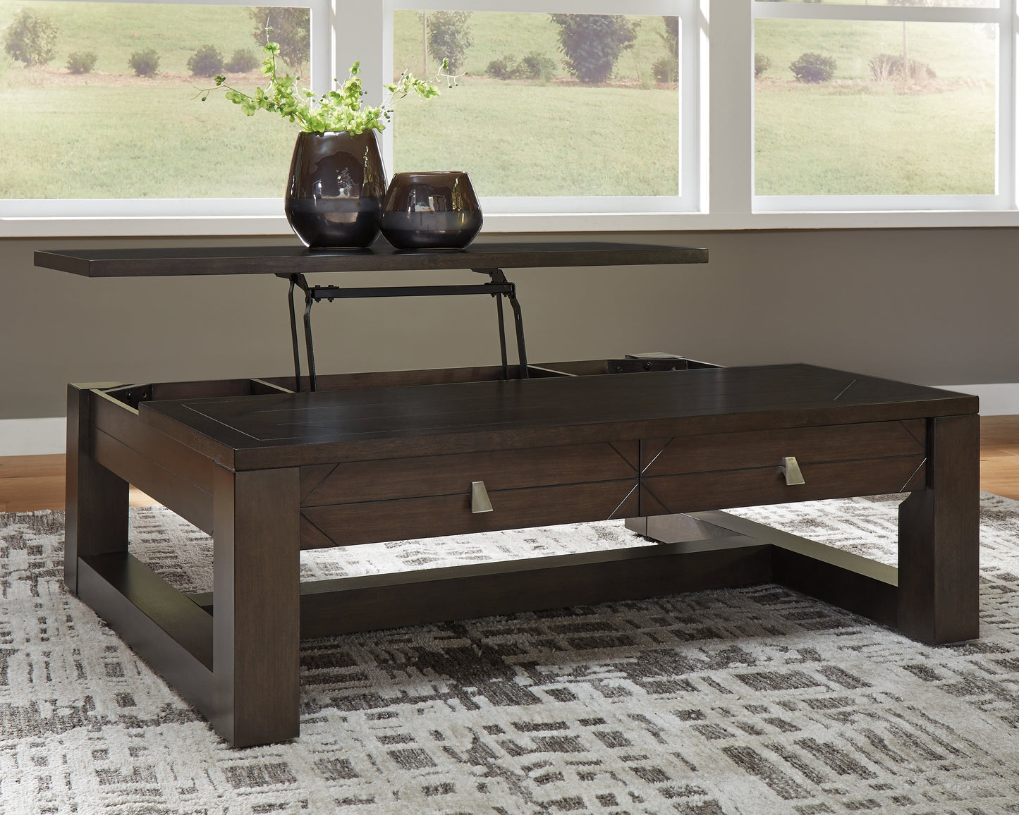 Tariland Coffee Table with Lift Top