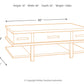 Stanah Coffee Table with Lift Top
