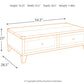 Todoe Coffee Table with Lift Top