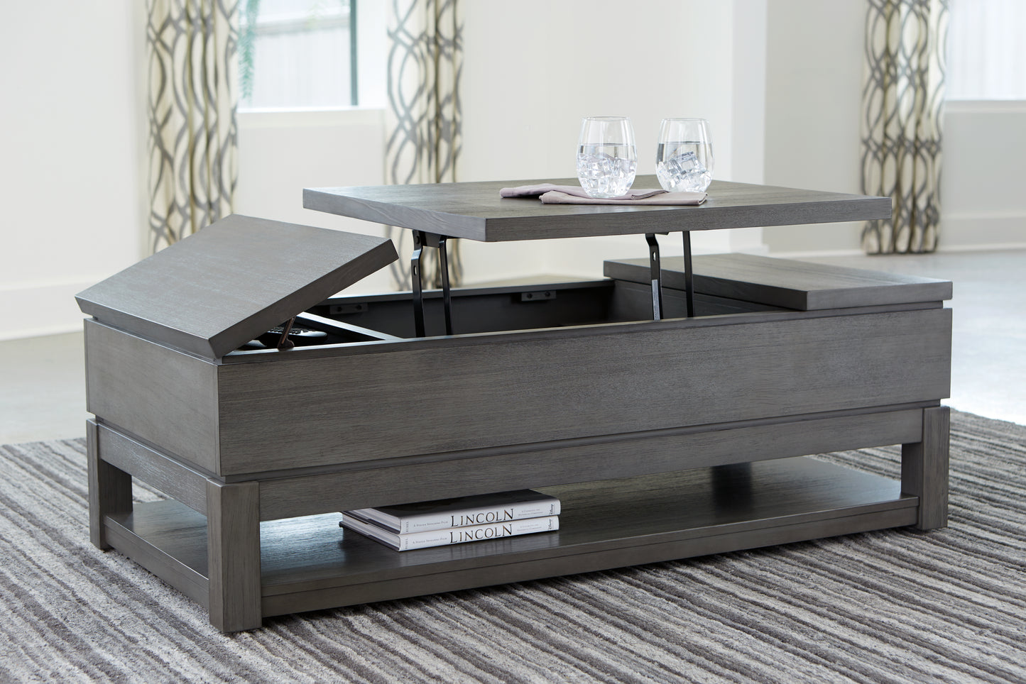 Caitbrook Lift-Top Coffee Table
