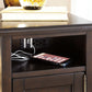 Barilanni Chairside End Table with USB Ports & Outlets