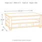 Barilanni Coffee Table with Lift Top