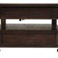 Barilanni Coffee Table with Lift Top