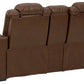 Backtrack Power Reclining Loveseat with Console