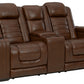 Backtrack Power Reclining Loveseat with Console
