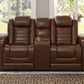 Backtrack Power Reclining Loveseat with Console