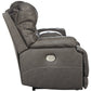 Wurstrow Power Reclining Loveseat with Console