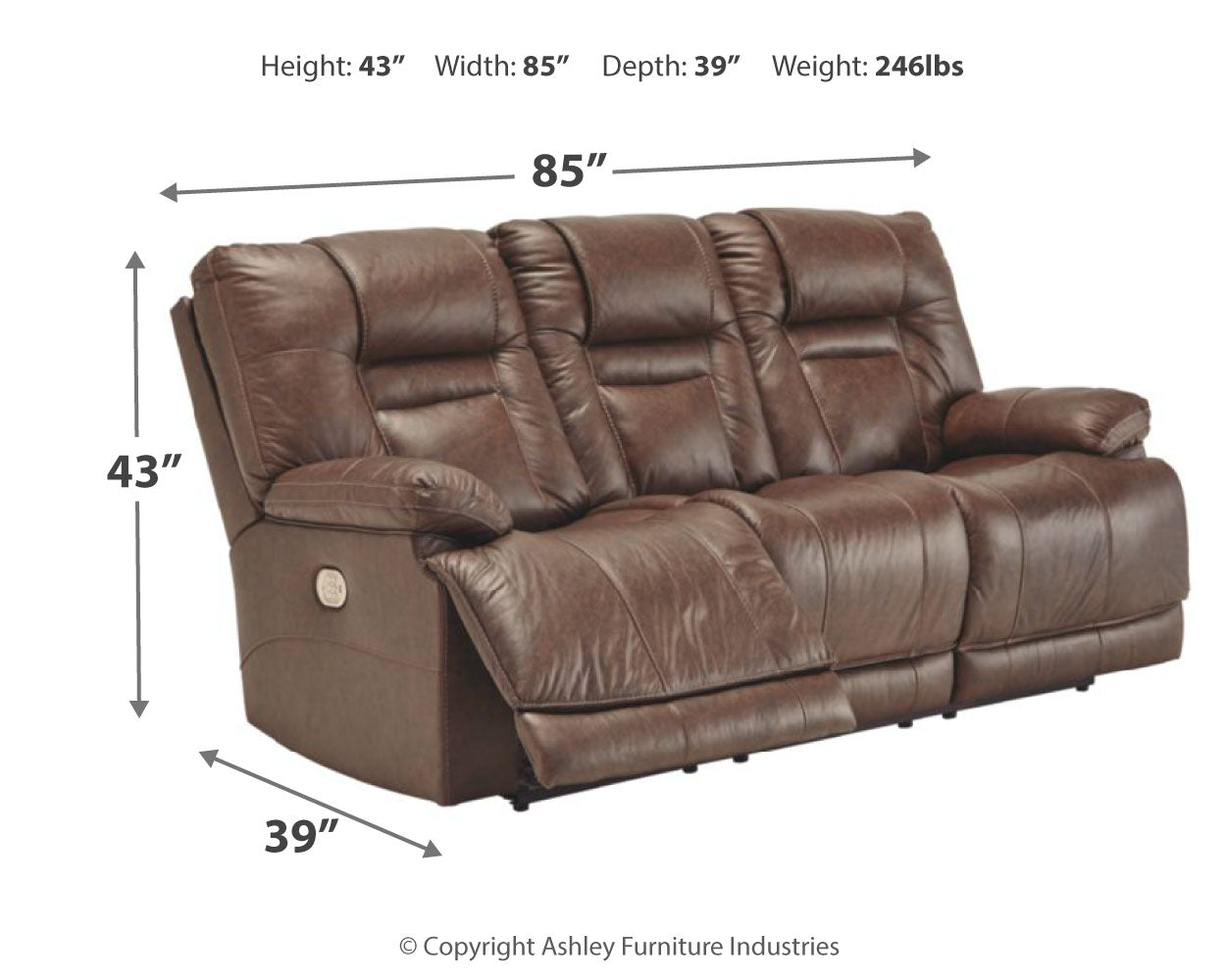 Wurstrow Power Reclining Sofa
