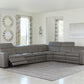 Texline 6-Piece Power Reclining Sectional