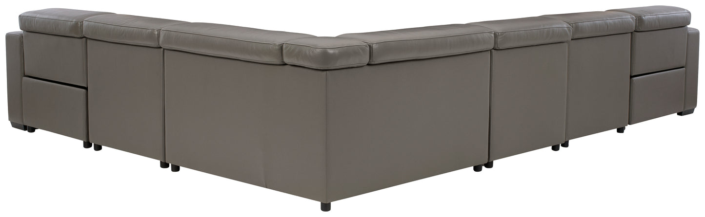 Texline 6-Piece Power Reclining Sectional