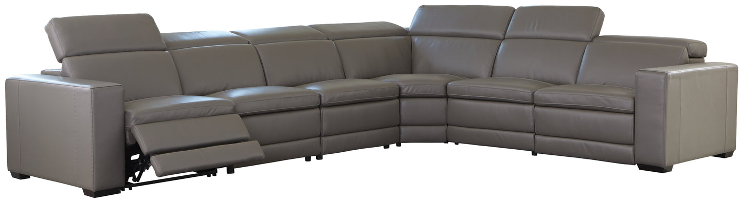 Texline 6-Piece Power Reclining Sectional