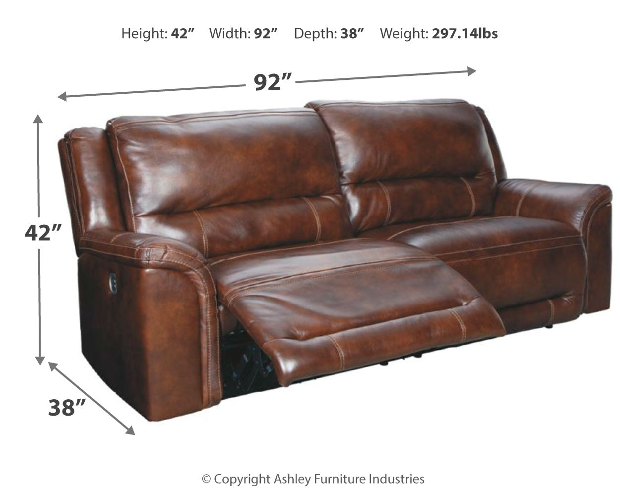 Catanzaro Power Reclining Sofa