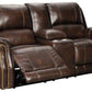 Buncrana Power Reclining Loveseat with Console