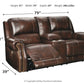 Buncrana Power Reclining Loveseat with Console
