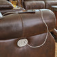 Buncrana Power Reclining Loveseat with Console