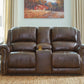 Buncrana Power Reclining Loveseat with Console