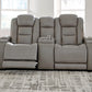 The Man-Den Power Reclining Loveseat with Console