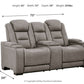 The Man-Den Power Reclining Loveseat with Console