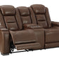The Man-Den Power Reclining Loveseat with Console