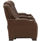 The Man-Den Power Reclining Loveseat with Console