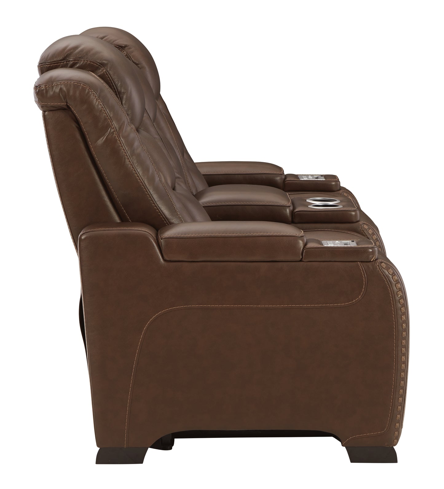 The Man-Den Power Reclining Loveseat with Console