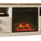 Willowton 64" TV Stand with Electric Fireplace