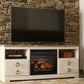 Willowton 64" TV Stand with Electric Fireplace