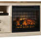 Willowton 64" TV Stand with Electric Fireplace