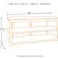 Rollynx 48" TV Stand