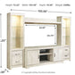 Bellaby 4-Piece Entertainment Center