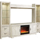 Bellaby 4-Piece Entertainment Center with Fireplace